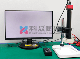 氧化鋯陶瓷柱塞閥顯微鏡檢測